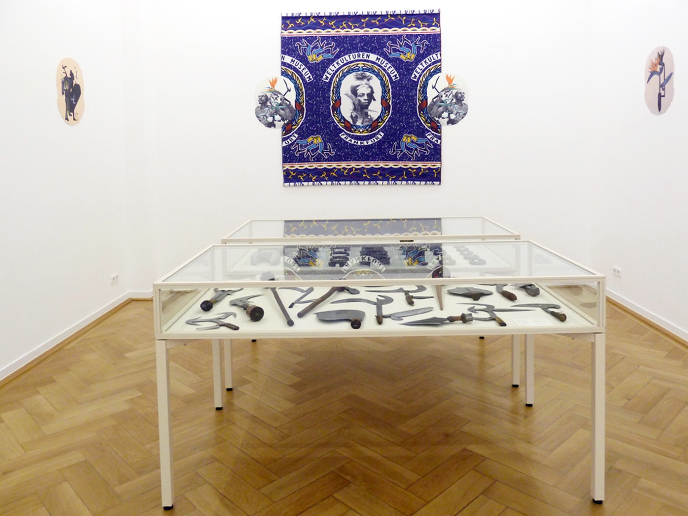 Otobong Nkanga - Object Atlas - Facing the Opponent (exhibition view), 2012