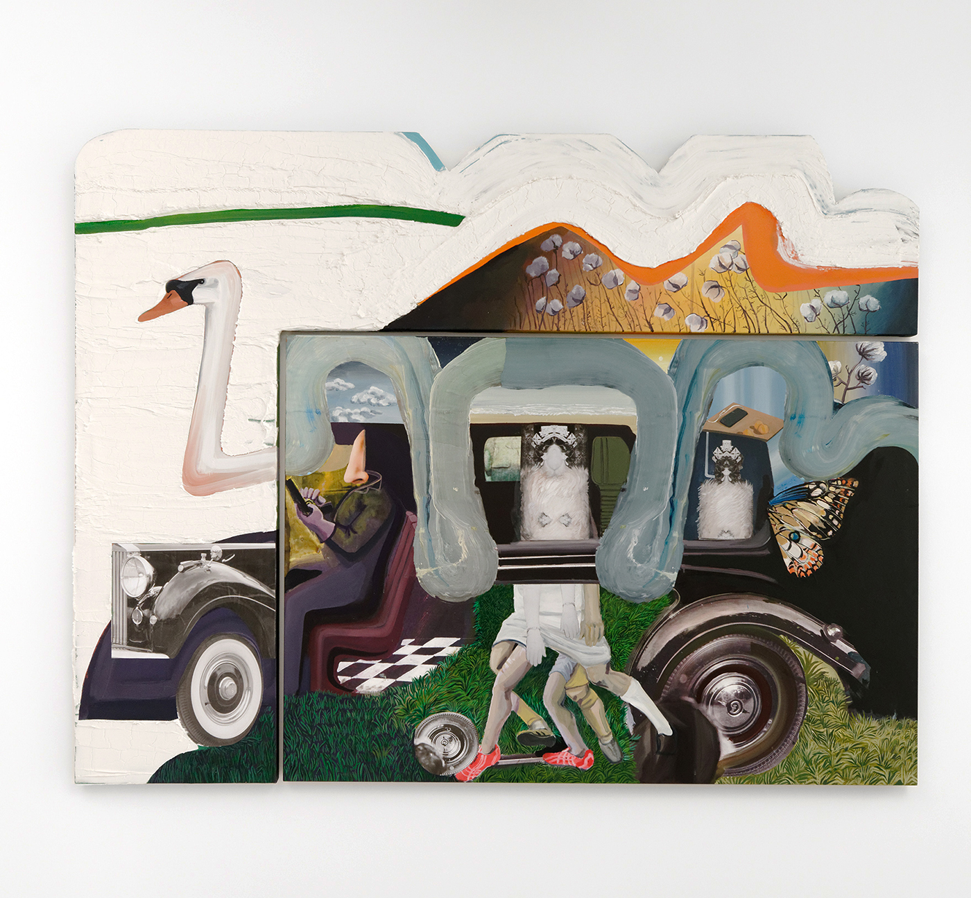 Ramin Haerizadeh, Rokni Haerizadeh, Hesam Rahmanian  - Madame Tussauds (Her Majesty), 2020-2022