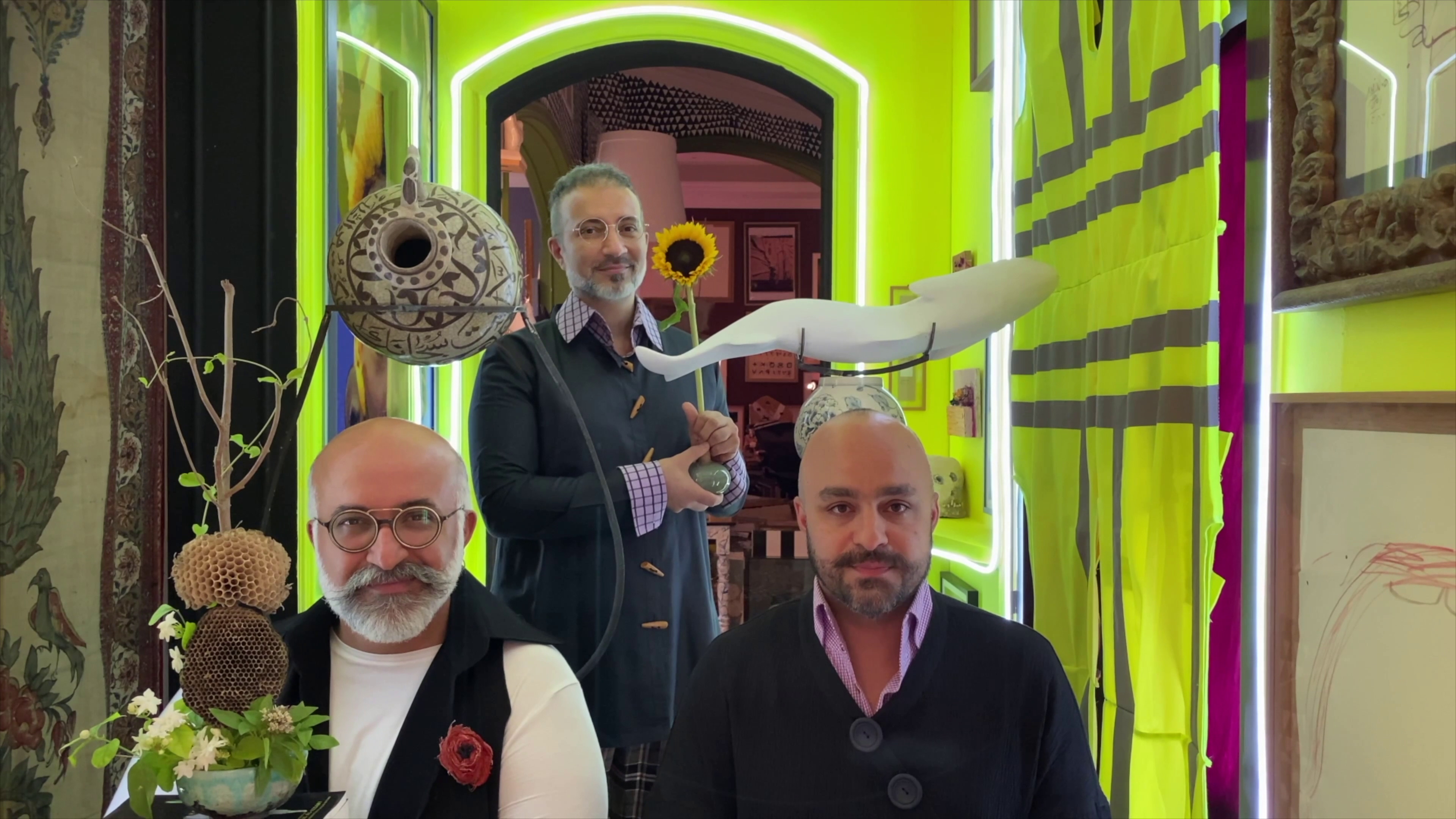 Ramin Haerizadeh, Rokni Haerizadeh, Hesam Rahmanian  - Either he's dead, or my watch has stopped, Groucho Marx (while getting the patient's pulse), 2020