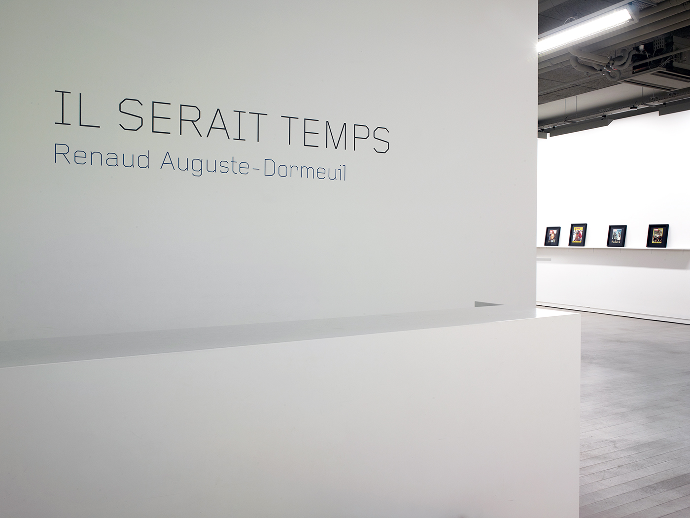 Exhibition view - Il serait temps - Fondation d 'entreprise RICARD, 2013