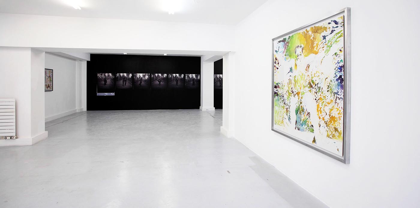 Martin Dammann - "Schuld"  Exhibition view at Galerie in situ, Paris, 2016