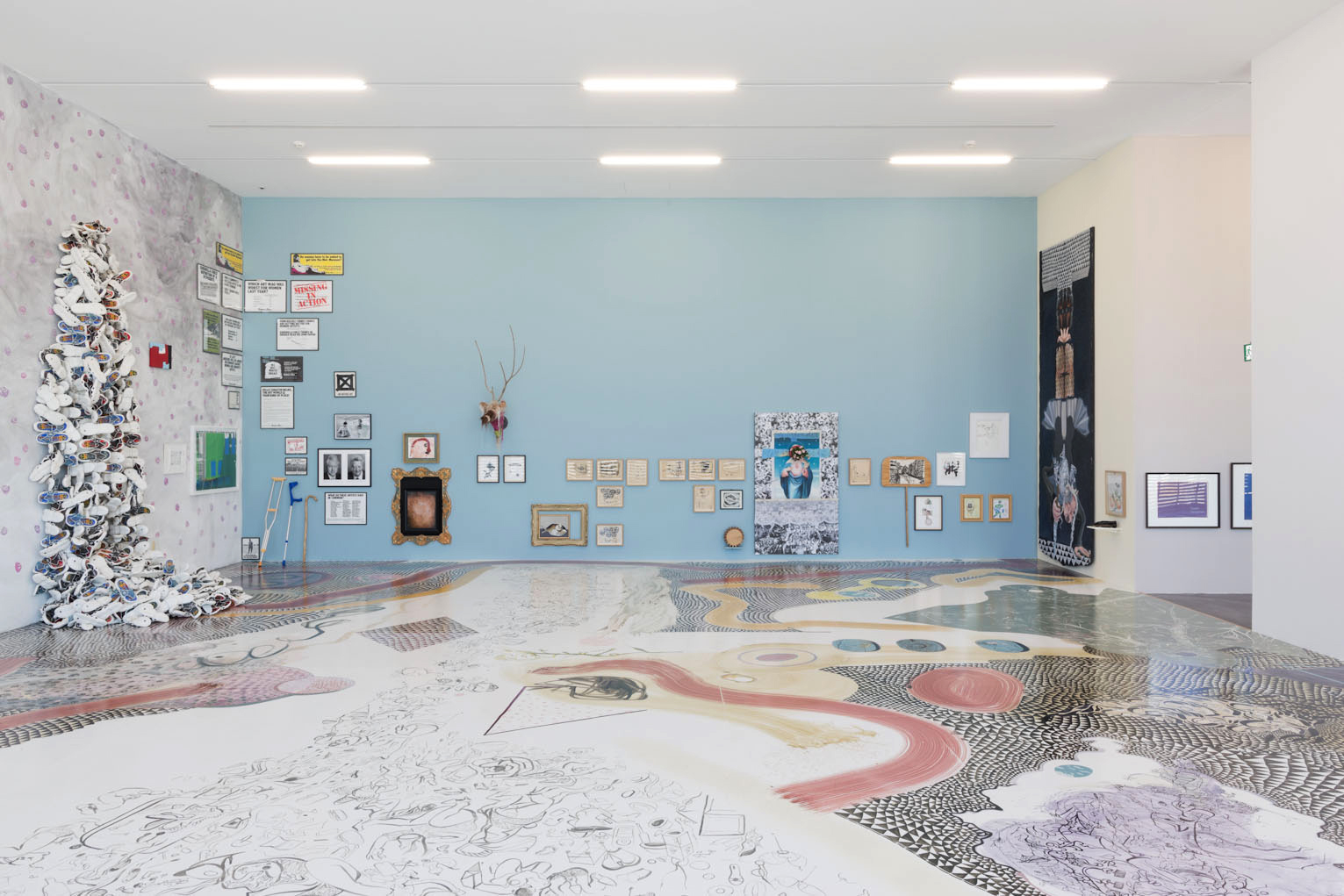 Ramin Haerizadeh, Rokni Haerizadeh, Hesam Rahmanian  - Slice a Slanted Arc Into Dry Paper Sky, 2015