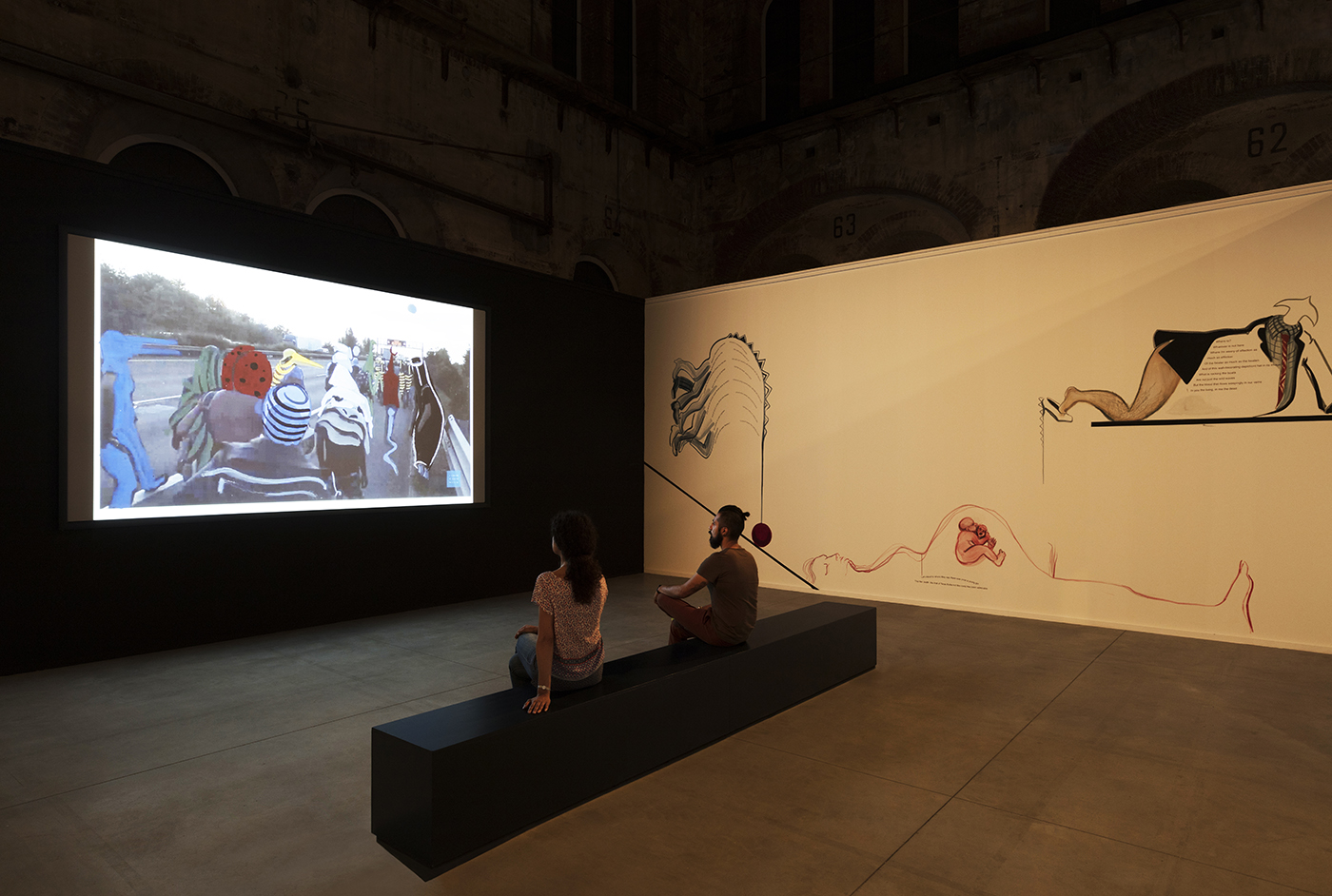 Ramin Haerizadeh, Rokni Haerizadeh, Hesam Rahmanian  - Forgive me, distant wars, for bringing flowers home, 2018