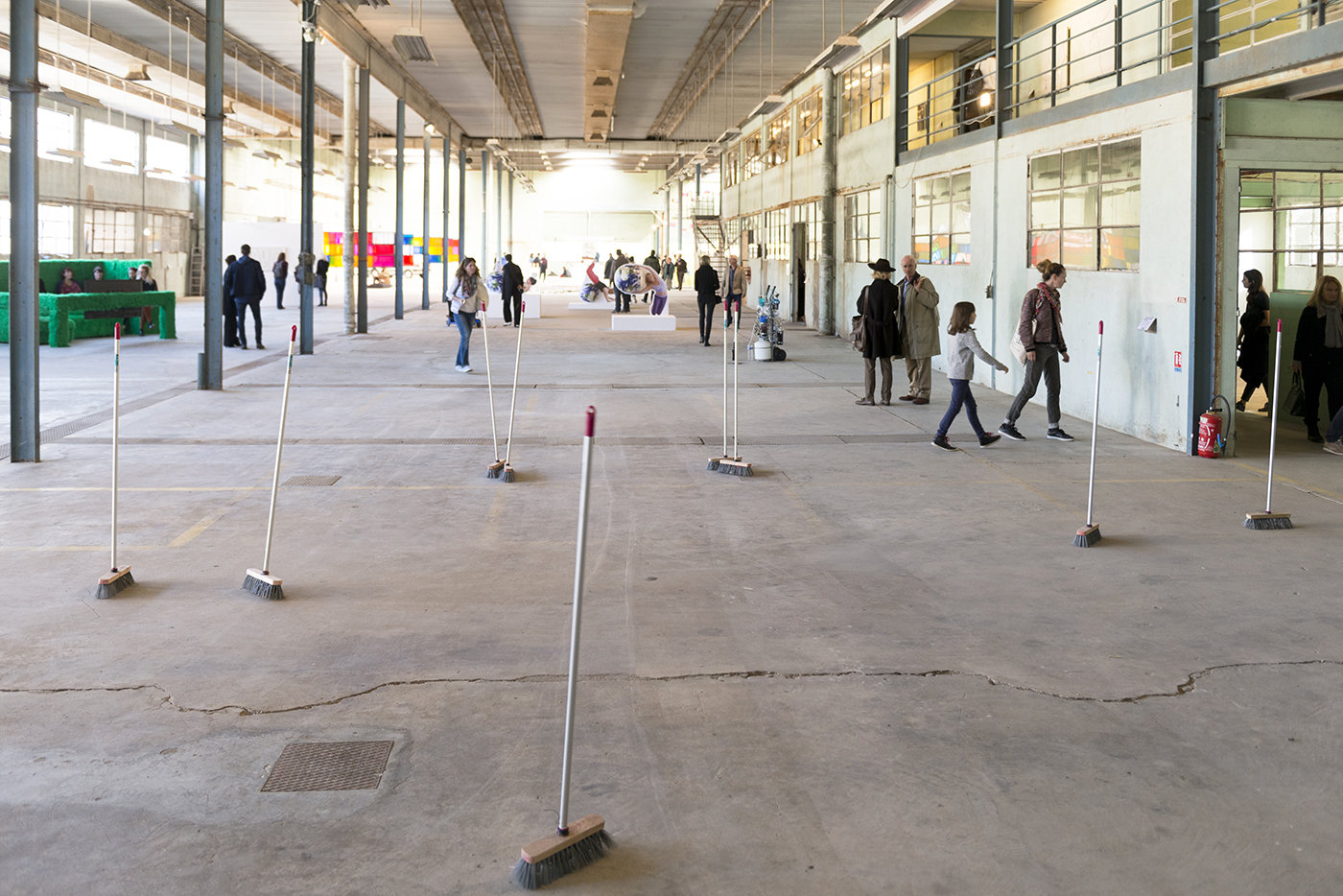 Vivien Roubaud - Le Nouveau Monde Industriel / Group Exhibition at Galleria Continua, 2016-2017