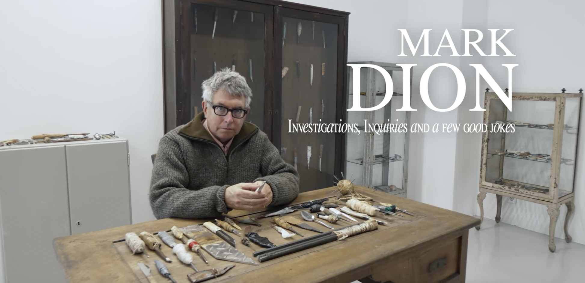 Mark Dion - Investigations, inquiries and a Few Good Jokes - Galerie In Situ - Fabienne Leclerc